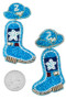 Beaded Hat And Boot Dangle Earrings - #SKE20022-0