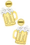 Acrylic Beer Mug Earrings