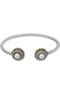 Cable Stone Cuff Bracelet
