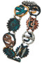 Sunflower And Cactus Stretch Bracelet. 