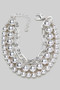 Ball Bead Chain Layered Bracelet