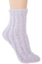 Fuzzy Pleated Socks