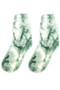 Tie Dye Fuzzy Ankle Socks
