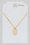 Dainty Cz Pave Handbag Pendant Necklace