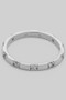 Delicate Brass Ring With Cz Pave - #GR5160