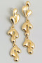 Tiered Triple Teardrop Earrings 