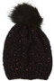 Flecked Yarn Knit Beanie 