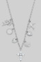 Multi Charm Chain Necklace - #ONW5039