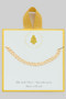 18K Gold Filled Chain Bracelet - #BWG1116