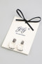 18K Gold Dipped Door Knocker Earrings