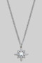 Surgical Steel Starburst Pendant Necklace