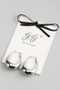 18K Gold Dipped Oval Pin Catch Hoop Earrings