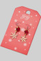 Dangling Snowflake Stud Earrings