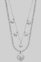 Sea Shell Charms Layered Necklace