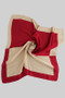 Silky Color Blocked Scarf