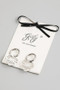 18K Gold Dipped Cutout Mom Heart Dangle Earrings
