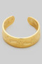 Pressed Foot Print Toe Ring