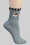 Calico Cat Meow Socks