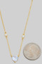Cz Heart Pendant Necklace