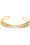 Baguette Crossover Cuff Bracelet - #MB6052