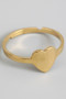 Adjustable Heart Ring