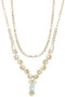 3 Piece Bridal Choker Necklace Set