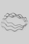 Three Layer Wave Bangle Set