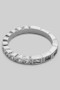 Baguette And Round Cz Ring