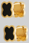 Double Sided Clover Studs