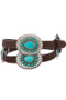 Leather Western Conch Belt