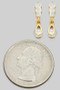 Cz Teardrop Dangle Earrings