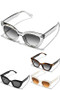 Resin Cat Eye Assorted Sunglasses