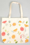 Country Flowers And Fruit Canvas Tote Bag