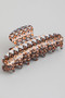 Digital Aztec Print Acrylic Hair Clip