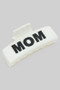 Dog Mom Rectangular Hair Clip