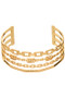 Layered Arrow Cuff Bracelet