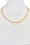 Dainty Layered Flower Choker Necklace