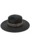 Aztec Band Straw Panama Hat