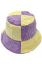 Corduroy Checker Bucket Hat
