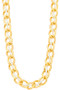 Seed Bead Metal Chain Necklace