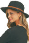 Crochet Belt Fedora Hat
