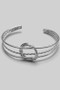 Intertwined Three Row Bracelet