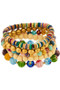 Lampwork Glass Bracelet Set