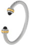Twist Cable Stone Bracelet