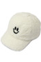 Fuzzy Smiley Face Cap