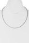 Dainty Box Chain Necklace