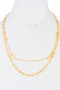 Love Layered Chain Necklace
