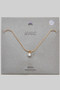 Pearl Pendant Snake Chain Necklace