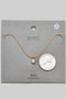 Pearl Pendant Snake Chain Necklace