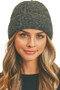 Fuzzy Knit Beanie